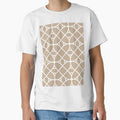 Brown and White Minimal Geometric Shape Pattern 2022 Color Trends Behr Basswood MQ2-46 - Trending Colours by ColorOfTheYears