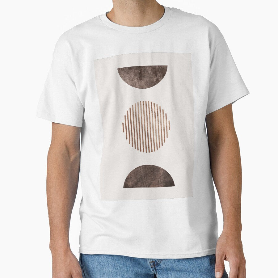 Earthy Minimalist Abstract Boho Lines by arteresting-art
