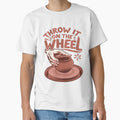 Throw It on the Wheel Pottery Art Clay Craft Design by InkredibleZ