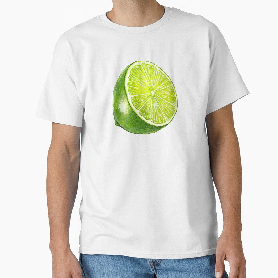 Lime Pattern - White by Kelly  Gilleran