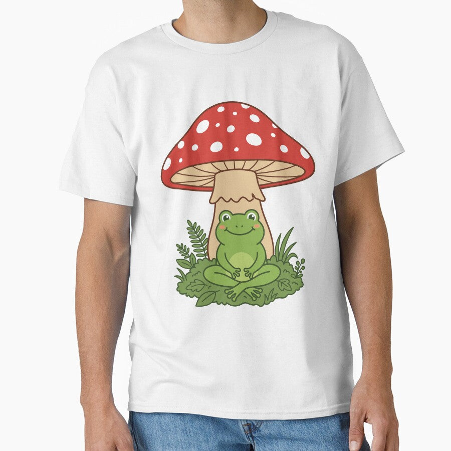 Frog Under Mushroom by AfriForma