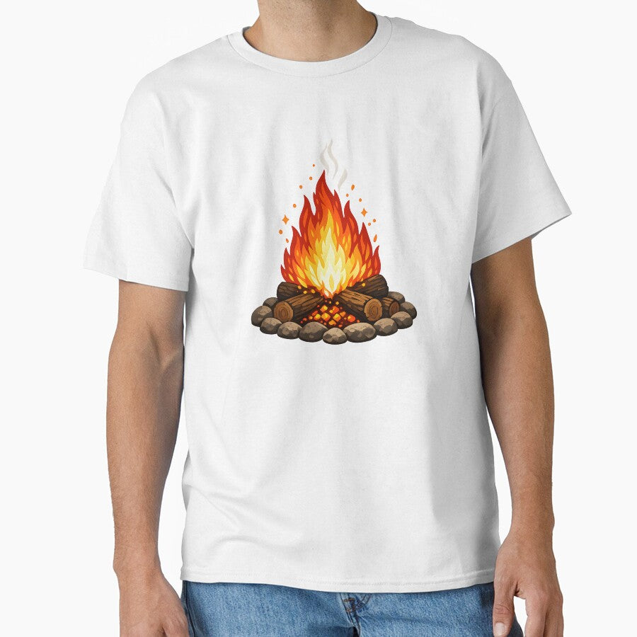 Campfire Cozy Outdoor Adventure by Byte-shirt