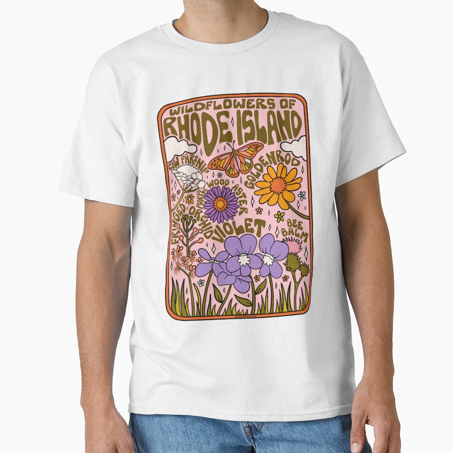 Rhode Island Wildflowers by doodlebymeg