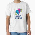 Neon Sync · Digital Pulse — Tech Heart Connection Design by DSGIN4YOU