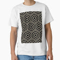 Beige and Black Geometric Line Shape Pattern Pairs Dulux 2022 Popular Colour Warm Straw - Color Trends by ColorOfTheYears