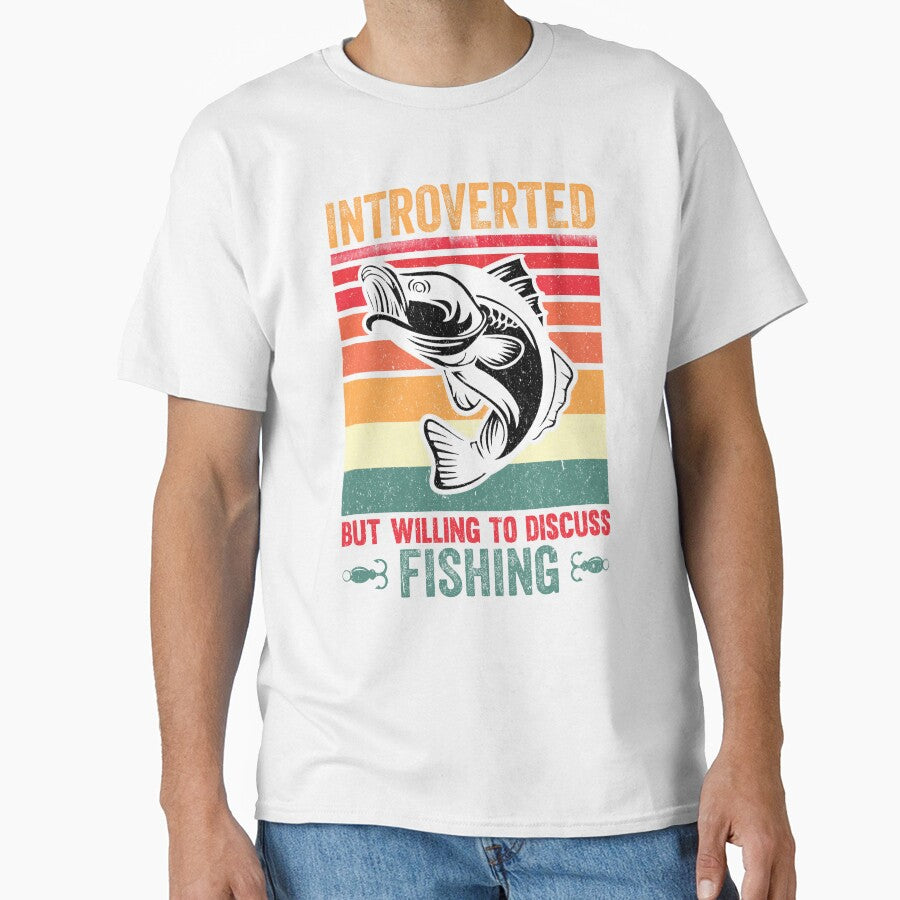 Funny Fishing Introverted But Willing To Discuss Fishing by AmethystMurad