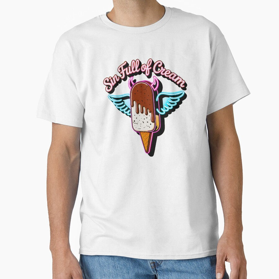 Sin Full of Cream Naughty Ice Cream Design by Amanda's Factory