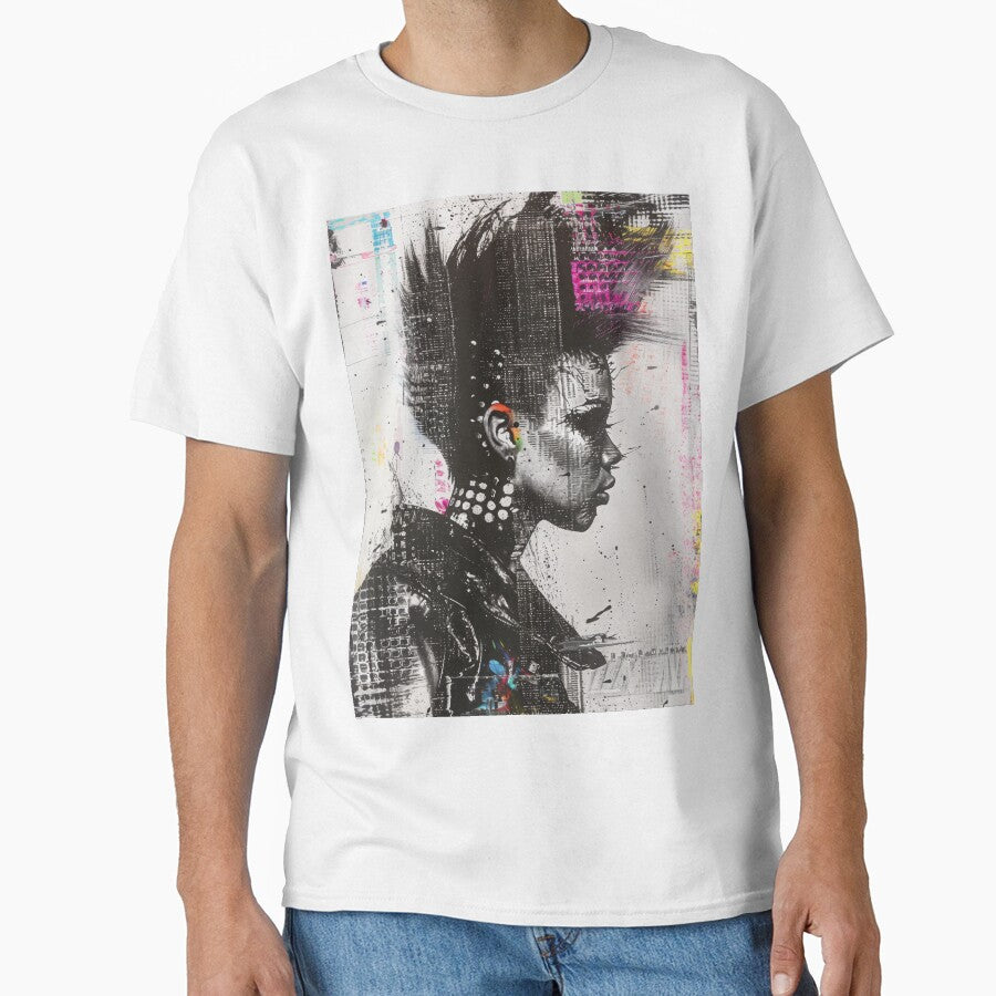 Pixelated Punk Princess by Retro Type