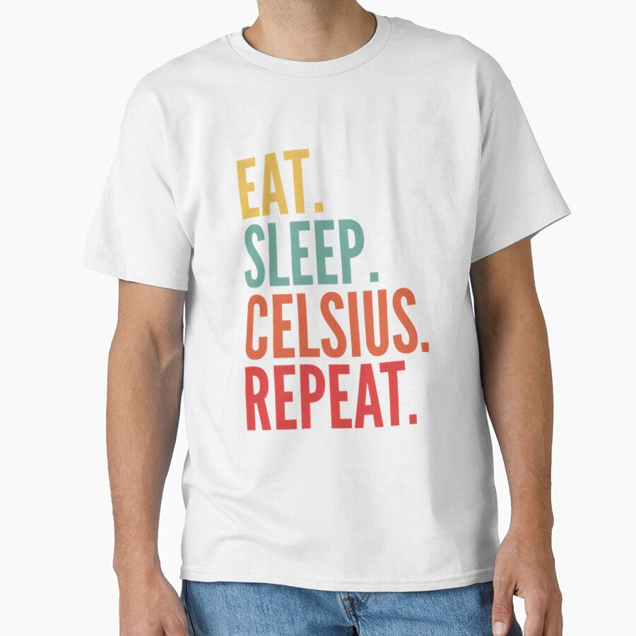 Celsius Crypto Eat Sleep Celsius Repeat by FASHION-LEAD