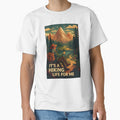 It’s a Hiking Life for Me – Retro Mountain Trail Adventure Art by RogueSymmetry