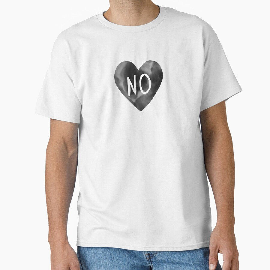 No Heart — Sassy Monochrome Statement by AnnaVikhrArt