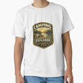 Vintage Camping Explorer Retro Outdoor Adventure T-Shirt Design by RelateAndTee