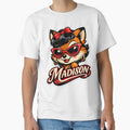 Madison – Cute Fox Name Mascot by AlexLineArt