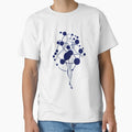 Whispering Elegance in Blue Circles by SplashTastic