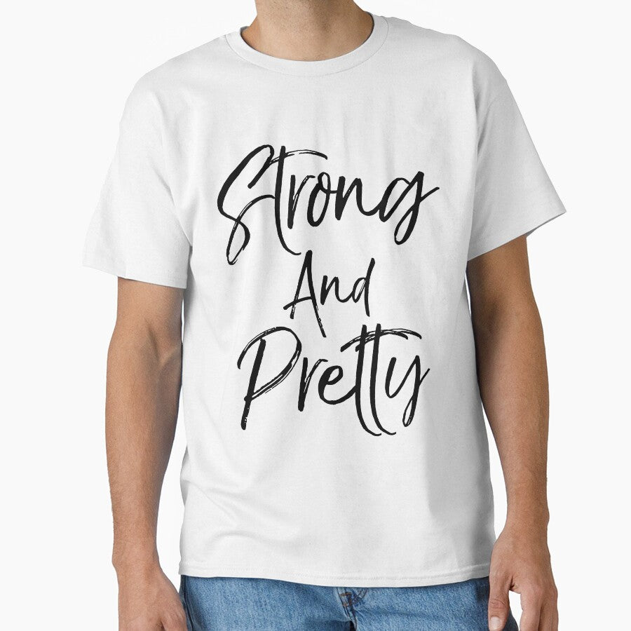 Strong and Petty Workout Quote by TNDesignStudio