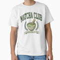 Matcha Club Vintage Logo - Wellness & Energy by shellymope