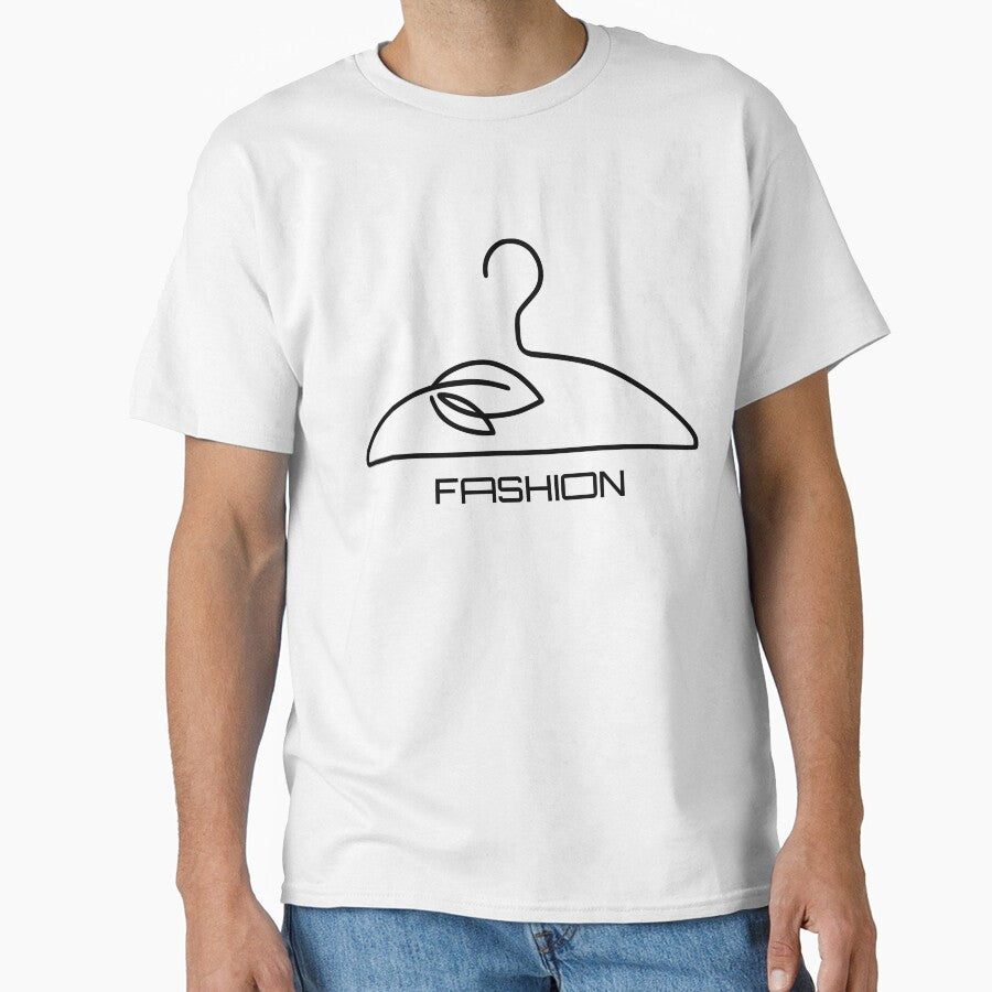 Minimalist Fashion Hanger Line Art | Modern Fashion Illustration by Nathalia Montoro