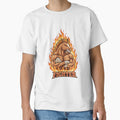 Fiery Horse Fighter Mascot Gaming Design by Omar-2D