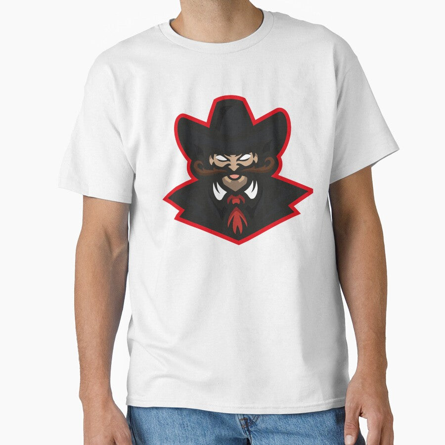 Cowboy Mascot Logo – Wild West Esports Gaming Design by MerlinWear