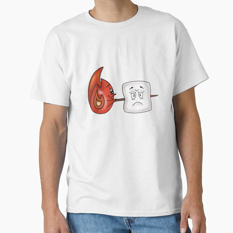 Funny Camping Life Marshmallow by Sartoris Art