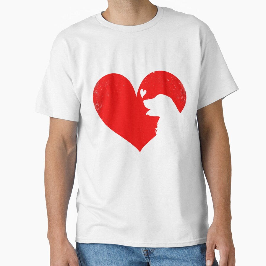 Valentines Day Retro Hearts Golden by linhchau98