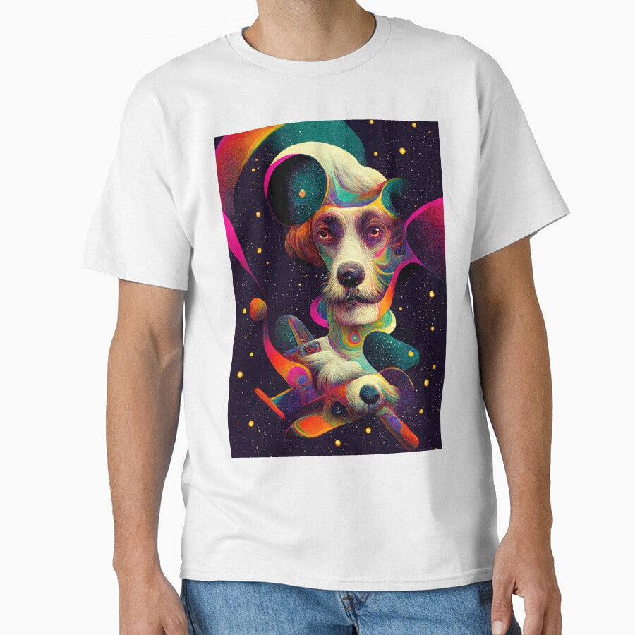 Dog in Space by deificusArt