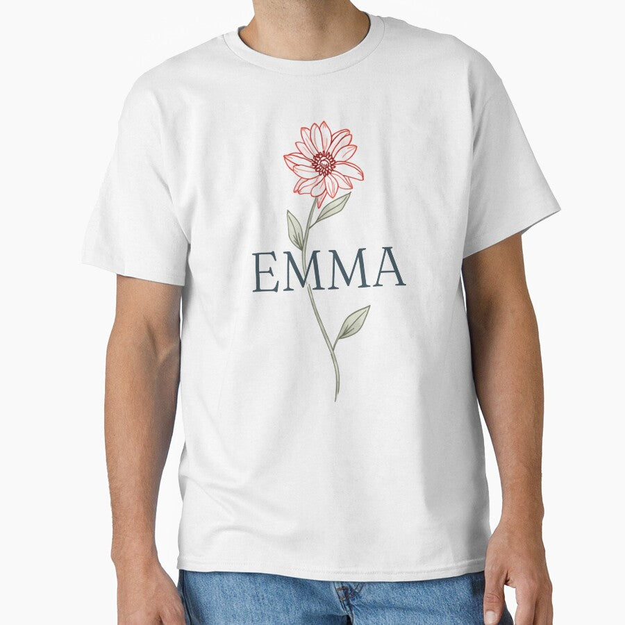 Custom Birth Flower Name by HappyDoodle11
