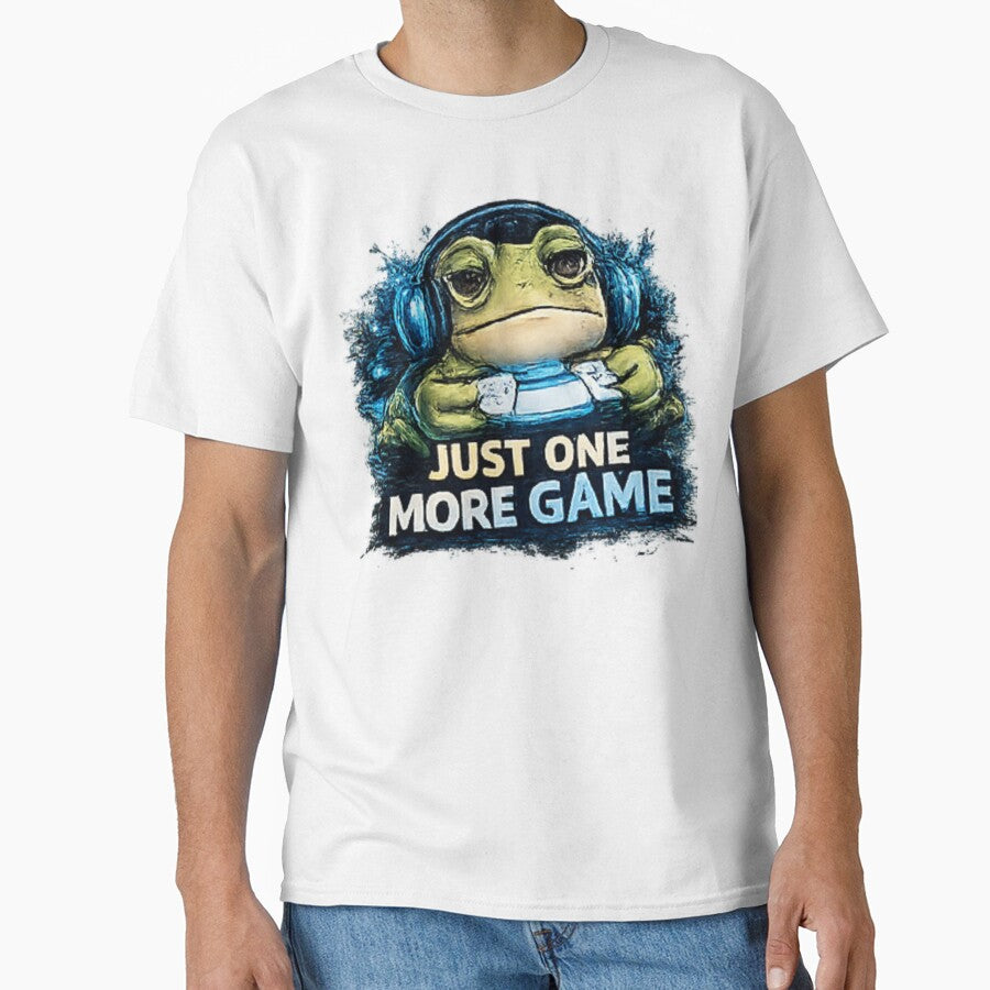 Just One More Game – Cozy Gamer Frog by Hobby-up