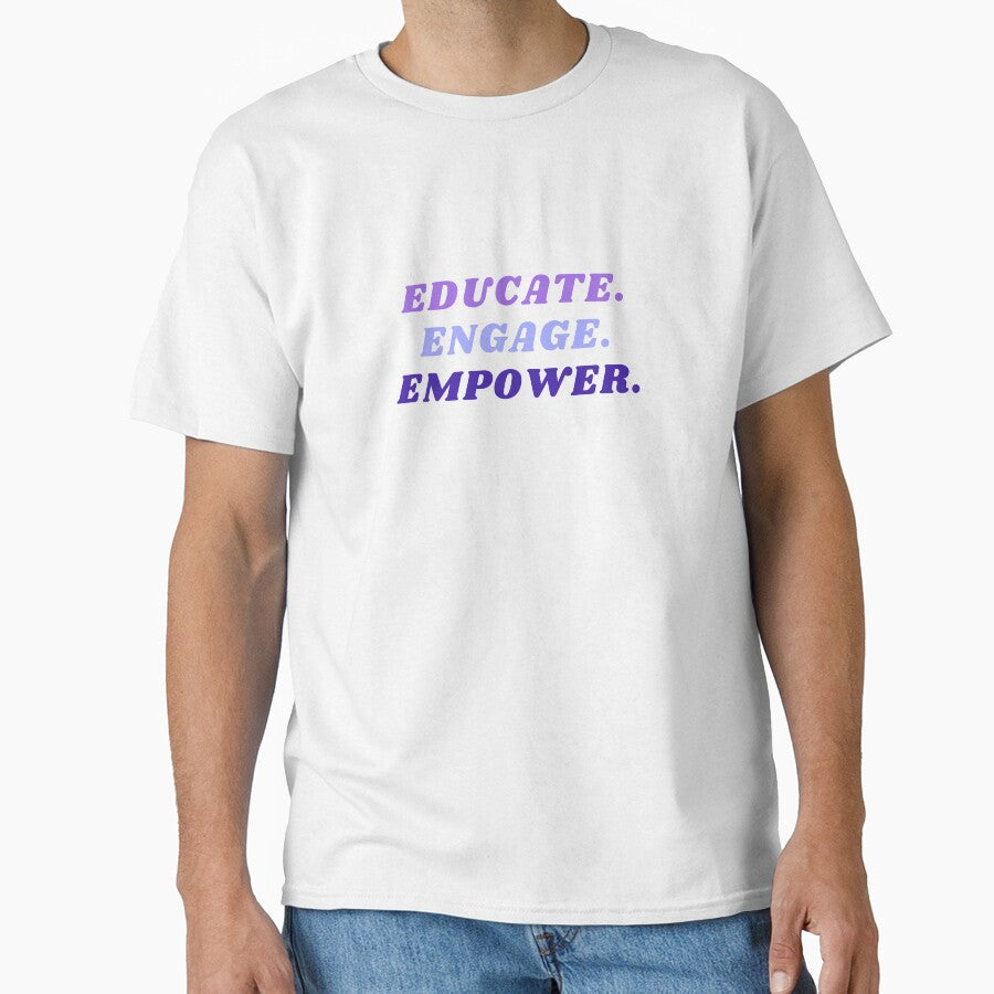 Our Mission: Educate, Engage, Empower (black background) by Sci-Ninja-Blog