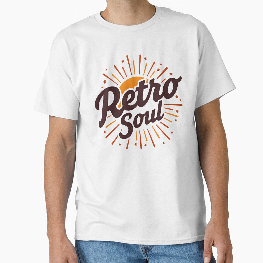 Retro Soul Vintage Sunset Design by Everywhere Prints