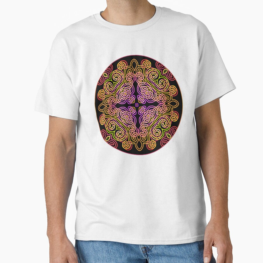 overlapping spirals in a circle by chambergambit