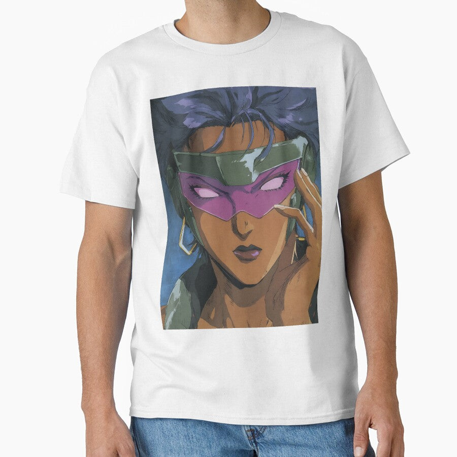 Synthwave Retro Cyberpunk Anime Art by bapupa