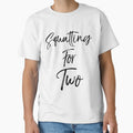 Squatting for Two Pregnancy Funny Workout Quote by TNDesignStudio
