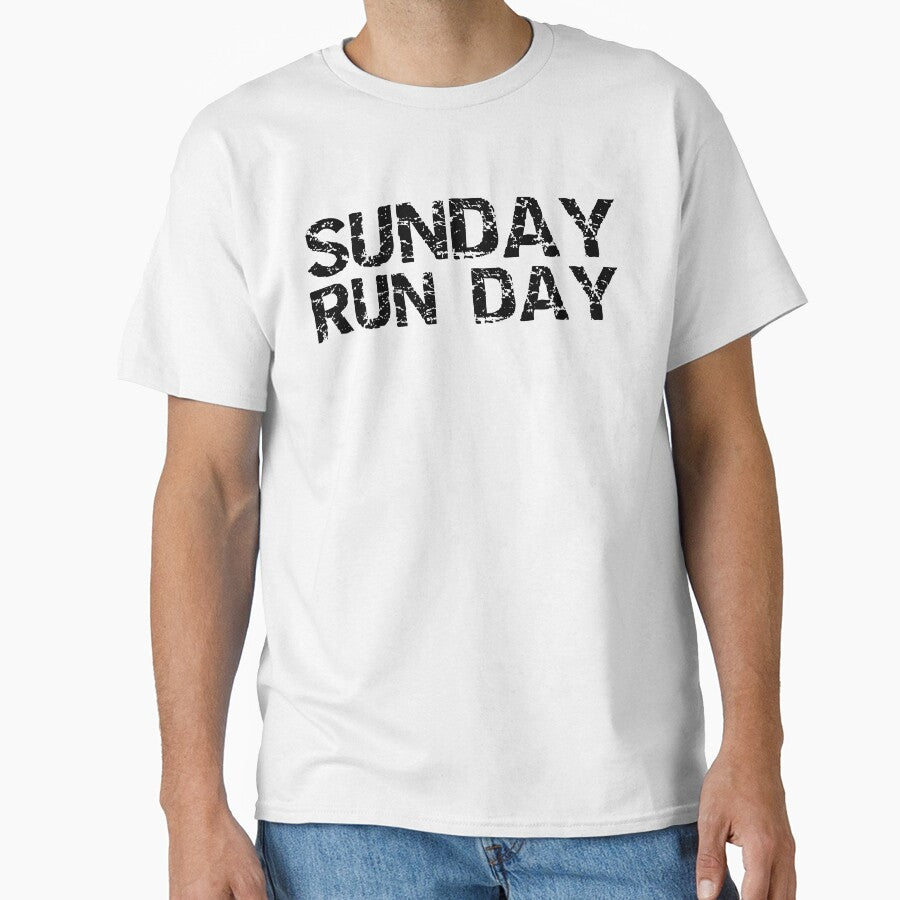 Funny Runner Gift Sunday Run Day Funny Workout Quote by TNDesignStudio