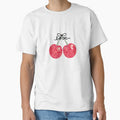 Disco Cherry Mosaic Pattern – Retro Fruit Art by station-one