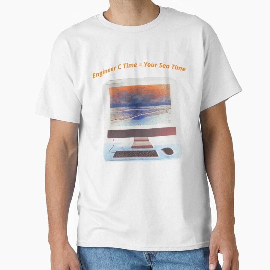 Engineer C Time, a computer gift, for the computer geek by PiperParrot