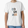 COURAGE – Bold Motivational Typography Design by Collision19