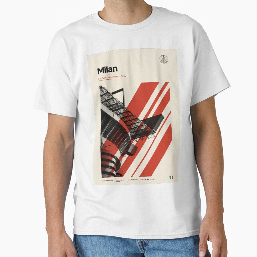 Vintage San Siro Stadium AC Milan Italy Architecture by mattjsykes