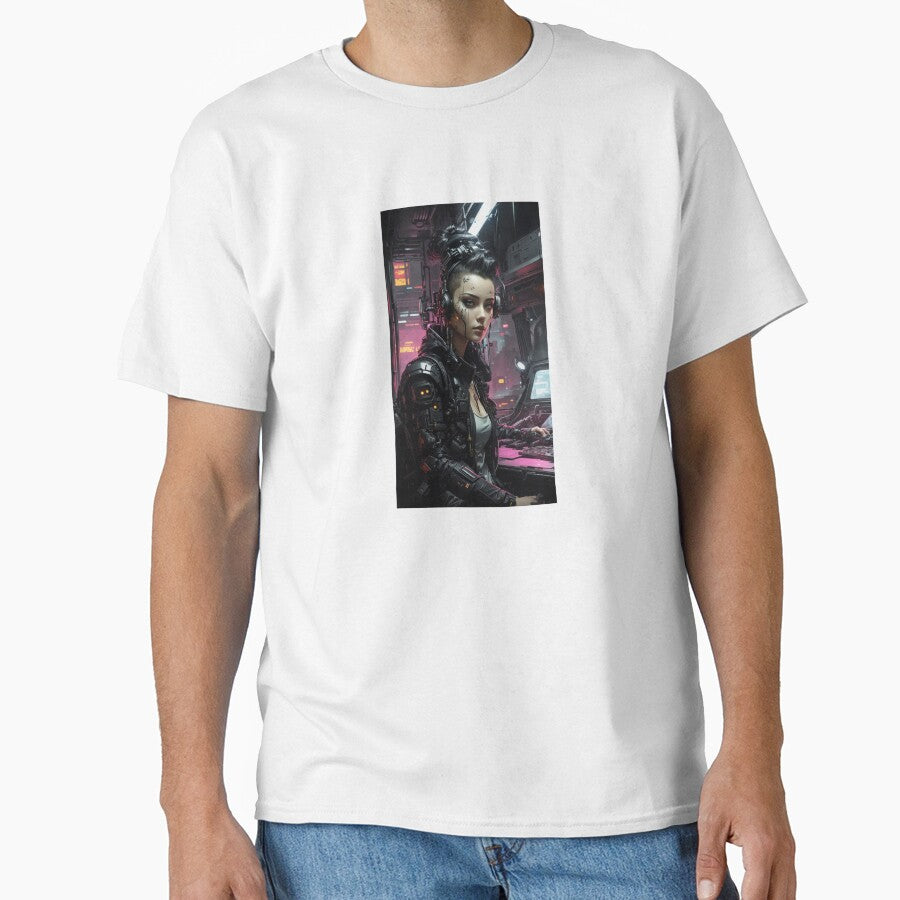 Neon Operative: Cyberpunk Hacker by Crevius