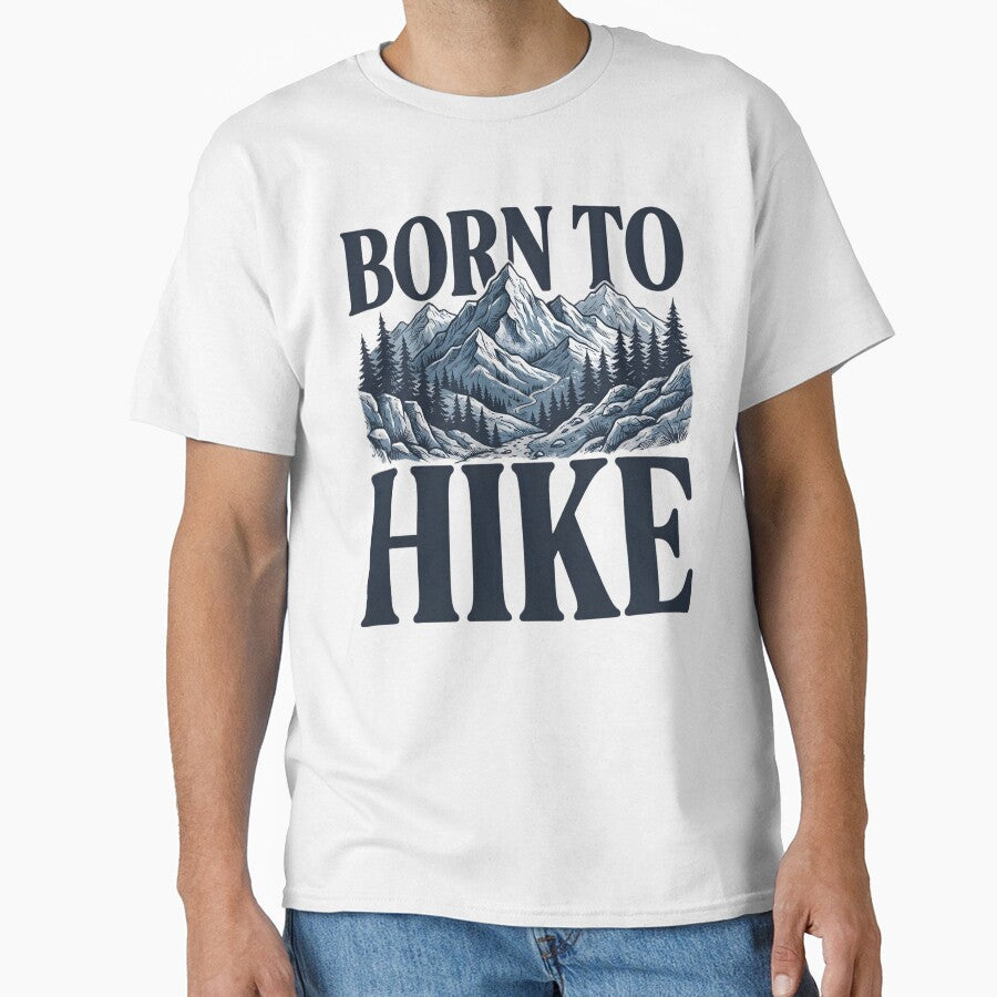 Born to Hike Hiking by Ink Magic