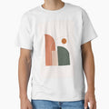 Earth Tones Geometry – Modern Minimalist Abstract Art by DrizzyV