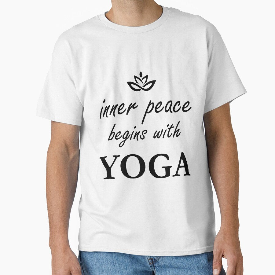 Inner peace begins with Yoga by iskapa