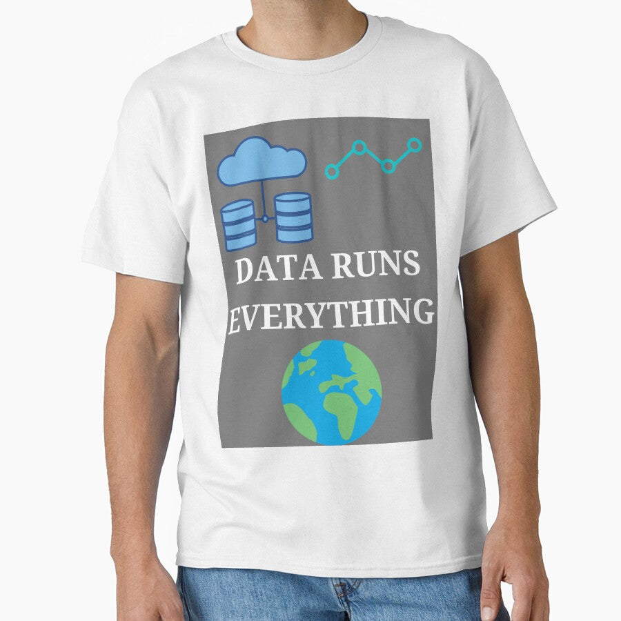 Data Runs Everything  Grey by UpcomingTech
