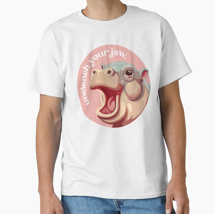 Unclench Your Jaw – Baby Hippo by AlyCastelluccio