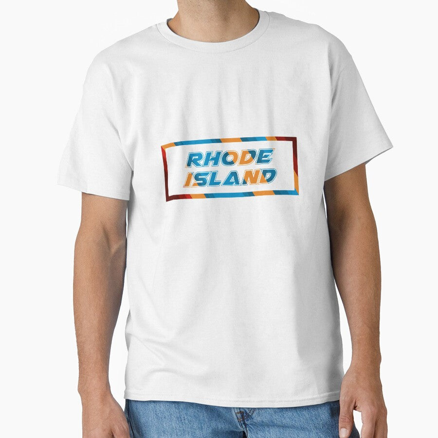 Rhode Island T-Shirt for Men and Women by AllStarMerch