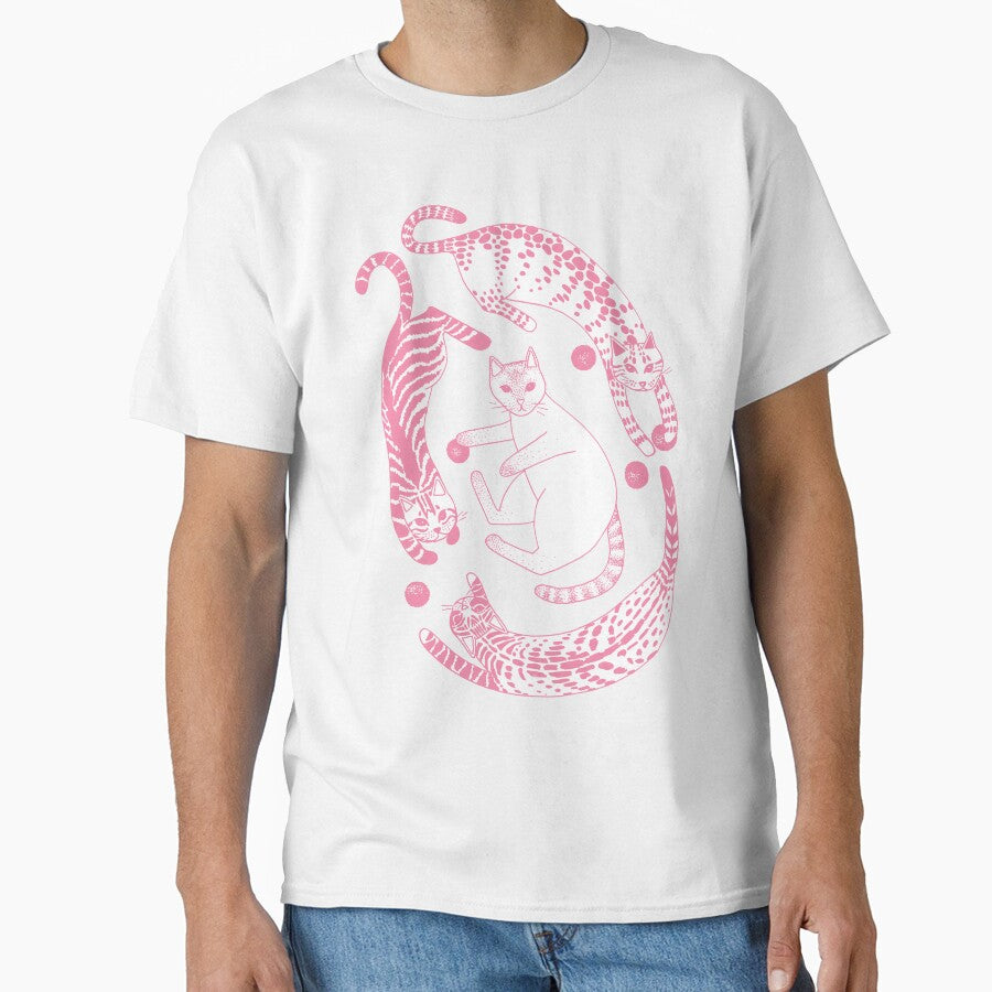 Playful gatines (pink) by blursbyai