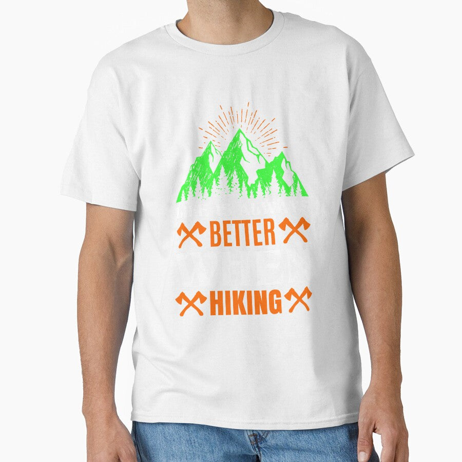 LIFE IS ALWAYS BETTER WHEN HIKING by Cardio Boutique
