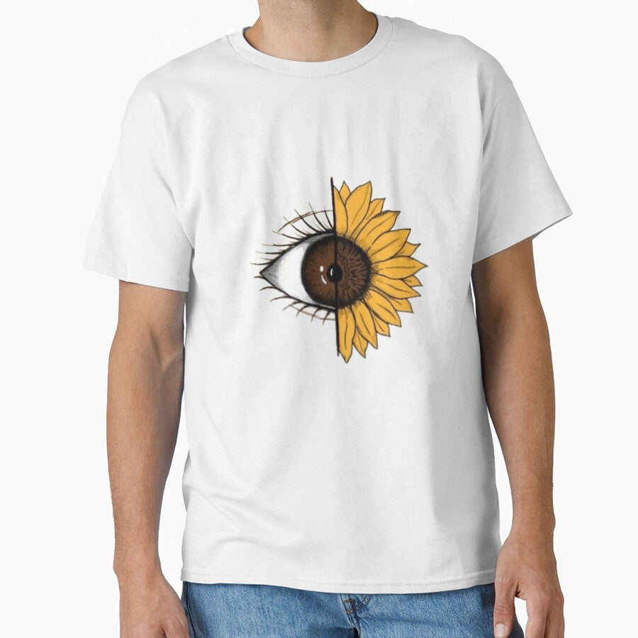 eye psychedelic flowers spring by polich