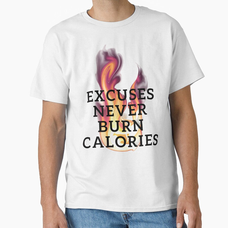 GYM WORKOUT EXERCISE SPORT BURN CALORIES SAYING by By-Me-Shopping