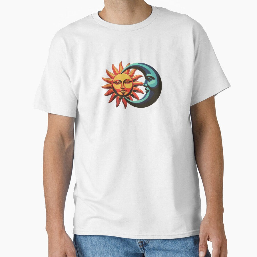 Sun and Moon Faces – Bold Celestial Art Symbolizing Cosmic Balance by Kristylynn757
